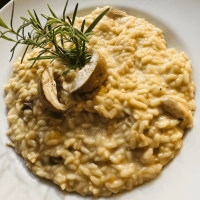 Risotto con funghi porcini*